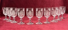 BACCARAT Blunch Of Flowers 10 Wine Bosch Vetro da Vino Cristallo Con Art Nouveau