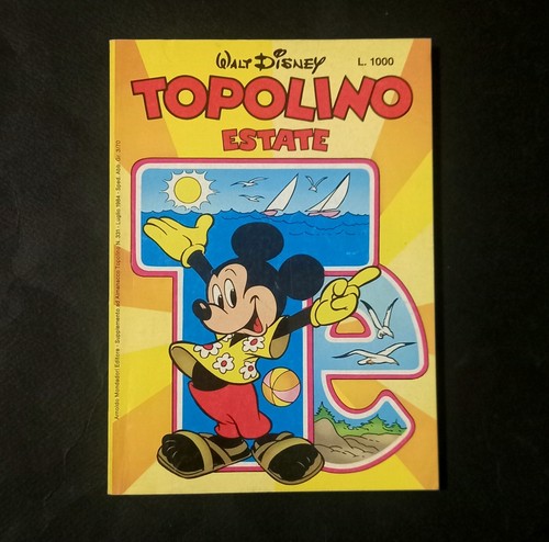 Topolino estate 1984 - topolino, te