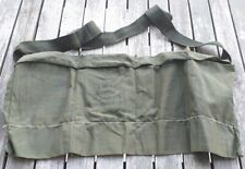 Bandoliera vintage in tela O.D. U.S. Army cal. 5.56 originale mai usata marcata