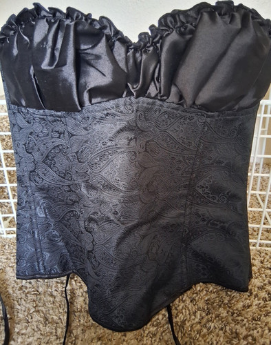 Corsetto stringato raso - corsetto,