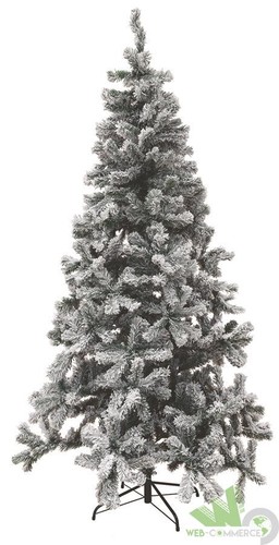 Albero natale innevato - albero,