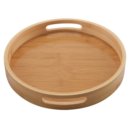 Vassoio rotondo nel legno - rotondo,