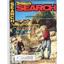 Treasure Search Magazine 1989 Nov/Dec Metal Detecting Gold Diamonds M2