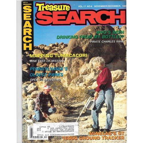Treasure search magazine 1989 - search,
