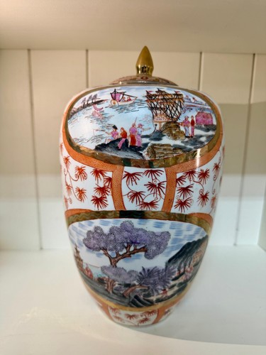 Vaso potiche porcellana - ,