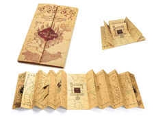 MAPPA DEL MALANDRINO HARRY POTTER REPLICA MARAUDER’S MAP COLLECTION HOGWORTS