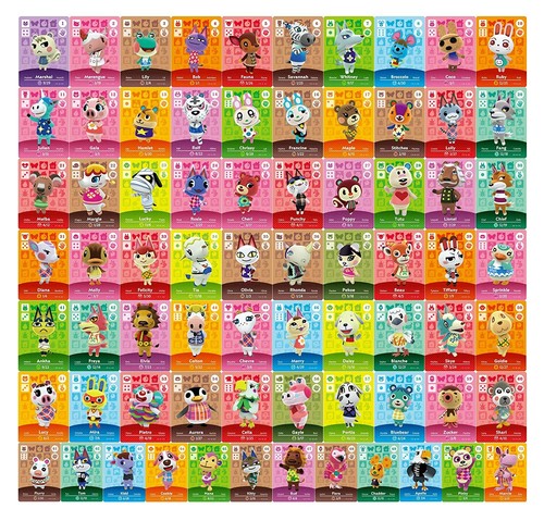 Carte amiibo animal crossing - amiibo,