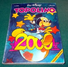 TOPOLINO libretto numero Tondo 2000 ORIGINALE edizioni Disney del 27 Marzo 1994