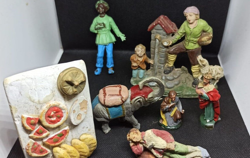 Statuine presepe lotto pastore - presepe,