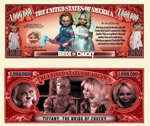 Fiancée chucky billet - la,