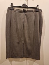 Gonna Burberry Lana Grigio