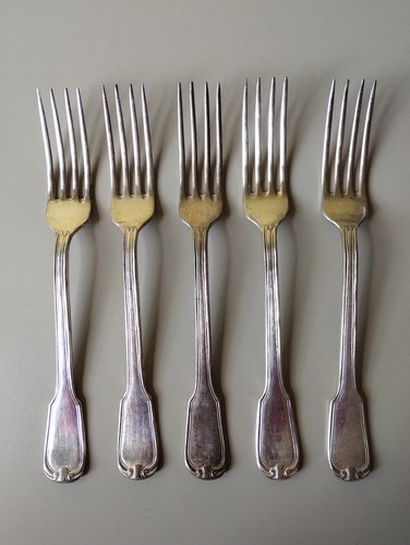Forchette vintage placcate