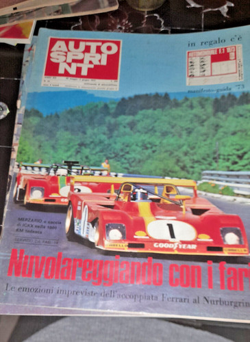Rivista epoca auto sprint - rivista, d'epoca-auto
