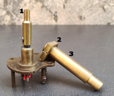 JAEGER CONTAGIRI CONTACHILOMETRI ATTACCO CORDA IN OTTONE