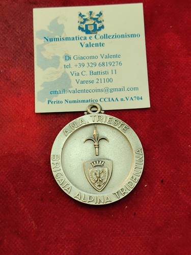 Medaglia alpini brunico 1960 - medaglia,