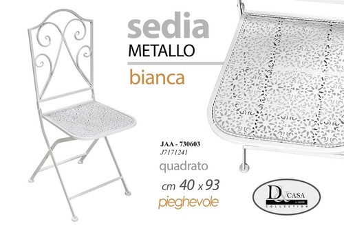 Sedie metallo pieghevole - 2,