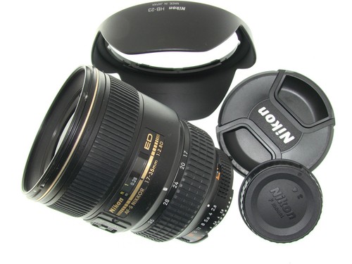 Nikon 35mm d ed - 17-35mm, f/2.8