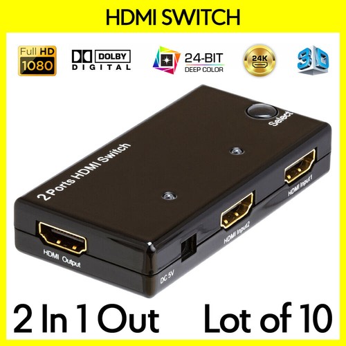 Confezione switcher hdmi - hdmi, 2