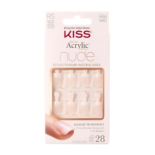 Unghie artificiali kiss french - unghie,
