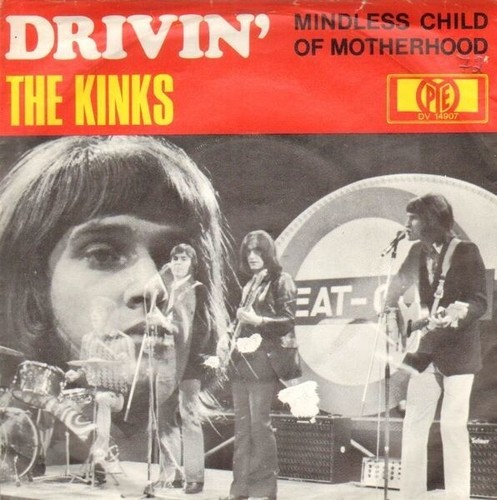 The kinks drivin single - the,