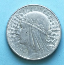 POLONIA 10 ZLOTYCH 1933 MONETE