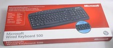 Microsoft 500 Tastiera Multimediale PS/2 Cablata - Nera (CONFEZIONE, NUOVA E SIGILLATA)