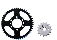 KIT/TRASMISSIONE YAMAHA DT 125 1984/1987 JT CORONA JTR843.49 PIGNONE JTF1263.15