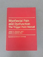 Myofascial Pain & Dysfunction The Trigger Point Manual Hardcover Simons, Travell