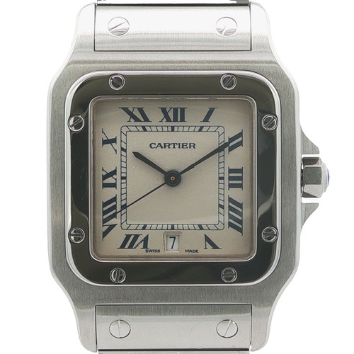 Cartier santos galbée quarzo - cartier,