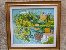 Athos Faccincani . Olio su tela del 1985 - Archiviato