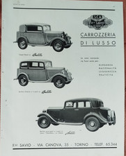 CARROZZERIA SAVIO BALILLA