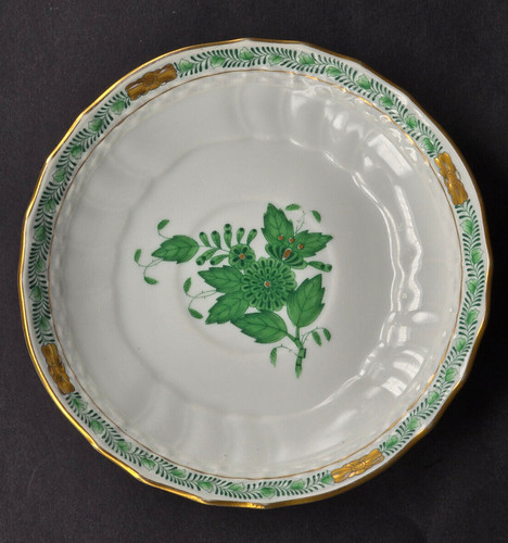 Herend apponyi piattino verde - herend,