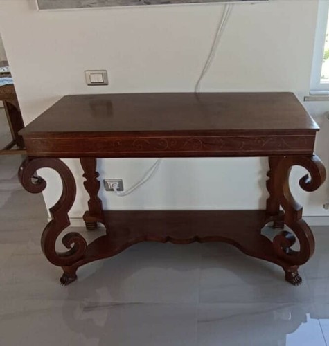 Consolle antica legno - consolle, noce