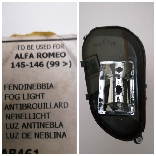 Alfa 145 146 - fendinebbia, faro