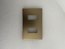 Placca Vimar serie 8000 2 Frutti Colore Bronzo A Scatto