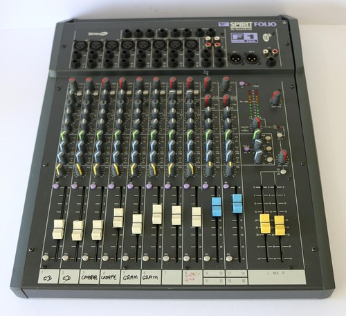 Soundcraft spirit folio - soundcraft,