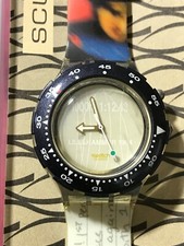 Orologio da polso SWATCH Scuba Loomi DAN JANSEN (SDZ900)-DIFETTOSO! NON FUNZIONANTE - Ricambi 