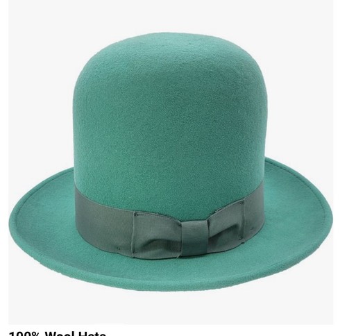 Cappello alto oversize 100%