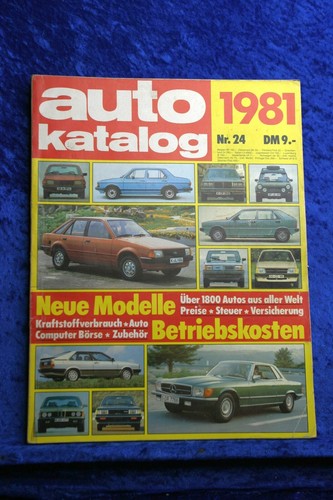 Catalogo auto 1981 - catalogo,