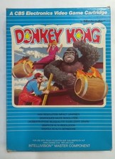MATTEL INTELLIVISION DONKEY KONG PAL ITA CONDIZIONI FOTO