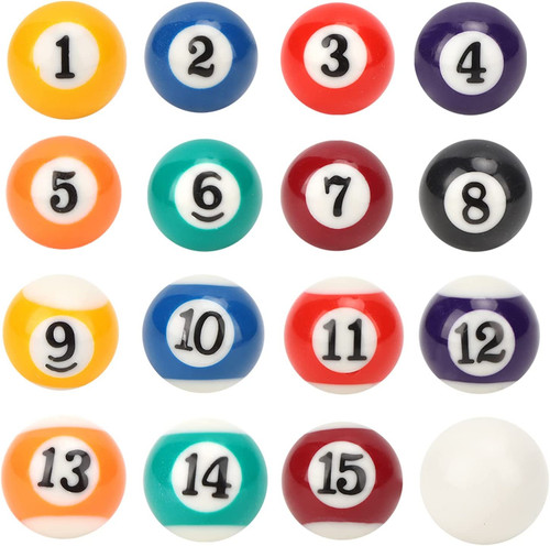 16pcs palla biliardo mini - 16pcs,