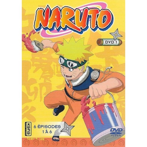 Naruto volume dvd neuf - naruto,