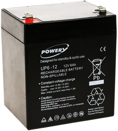 Powery batteria piombo - powery, al