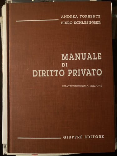 Manuale diritto - di,