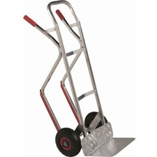 Carrello alto robusto e leggero in alluminio portabombole scatole con scivoli pe