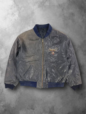 Giubbotto Bomber Nero Vintage