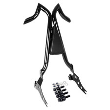 28" Tall Black Sissy Bar