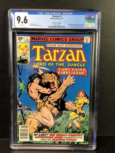 1977 tarzan cgc - 1977, #1