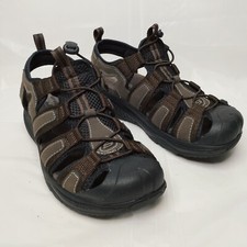 Skechers Shape-ups Sandali UK 7,5 Grigio Nero