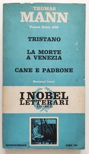 Libro Tristano Morte Venezia Cane Padrone Thomas Mann Nobel Letterari 1970 (L94)